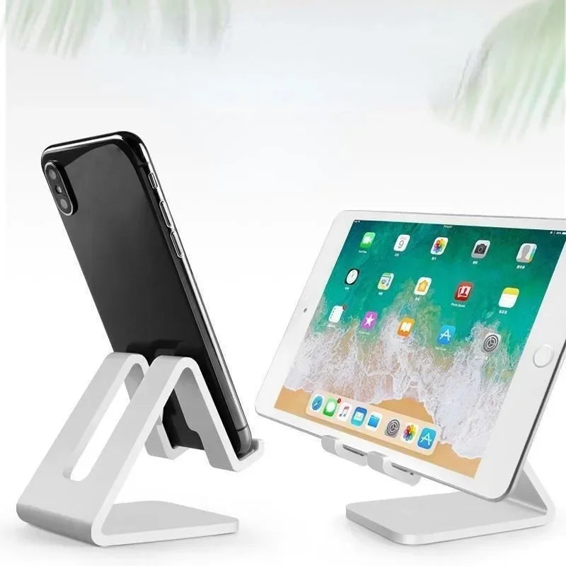 Soporte triangular universal para celular y tablet muy funcional.